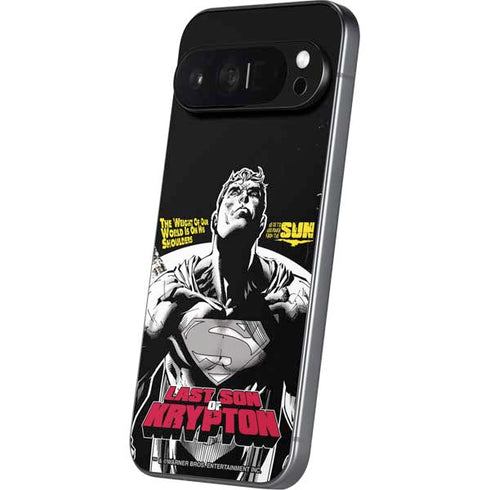 DC Comics Superman Last Son of Krypton Pixel 9 Pro XL Skin